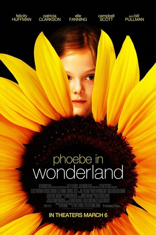 Grootschalige poster van Phoebe in Wonderland