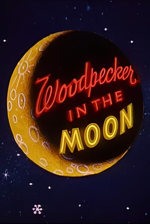Poster Woodpecker in the Moon 1959