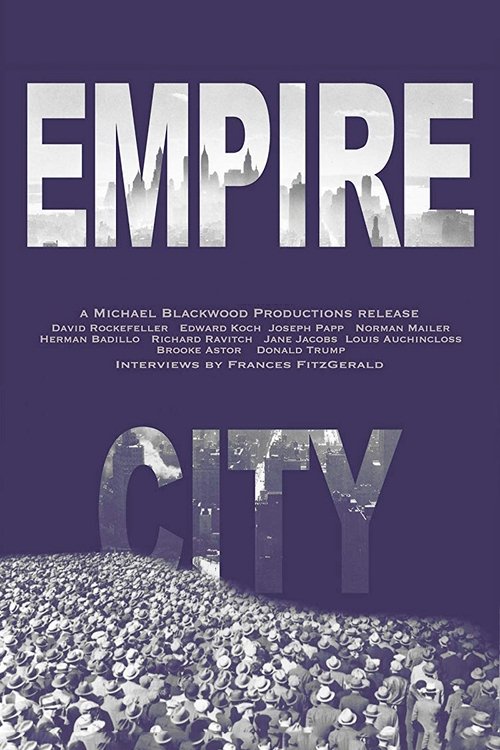 Empire City poster