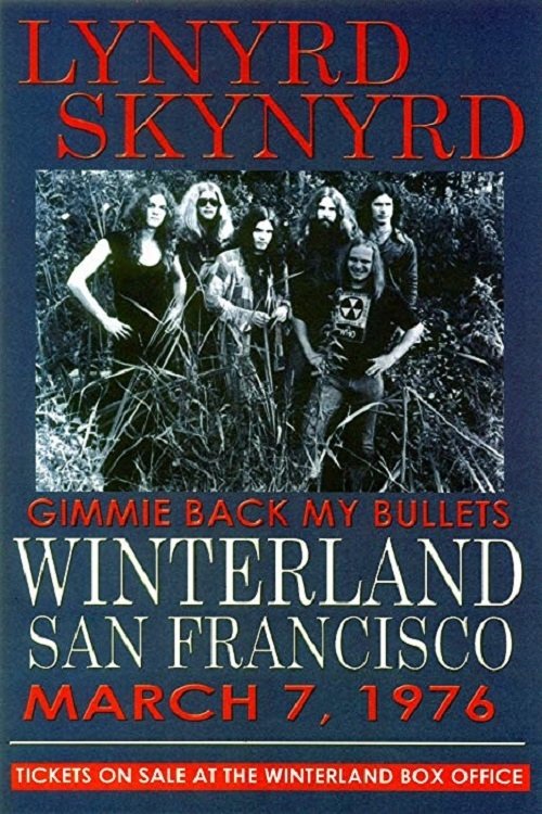 Lynyrd Skynyrd Winterland 1976 movie poster player