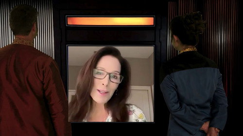 Julie Caitlin Brown; The quadruple talent, Broadway, musician to sinister Star Trek and Babylon 5 roles