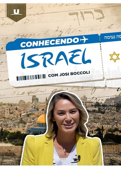 Poster Conhecendo Israel - Josi Boccoli