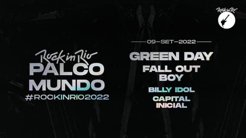 The website Green Day: Live at Rock in Rio 2022