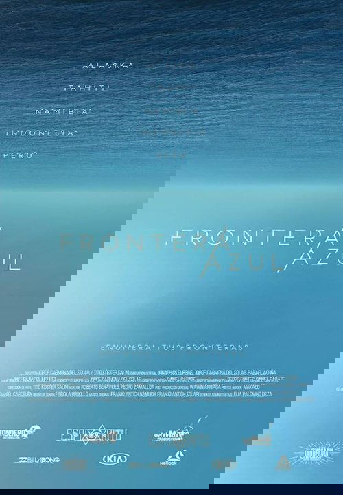 Frontera Azul movie poster player
