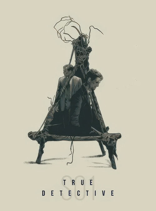Making True Detective poster
