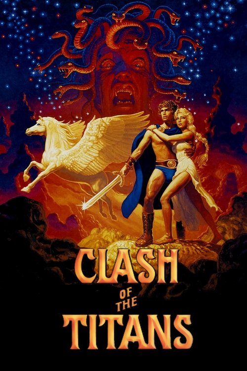 Grootschalige poster van Clash of the Titans