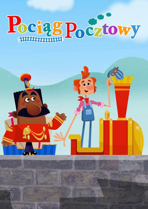 Plakat: Pociąg pocztowy