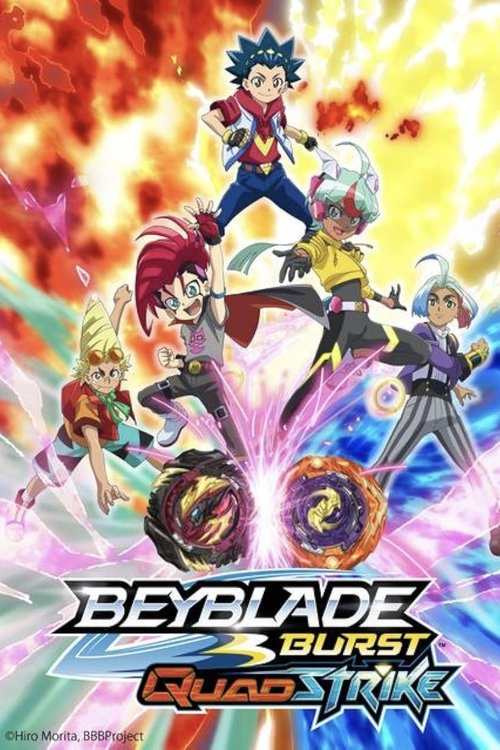 Beyblade Burst QuadStrike poster