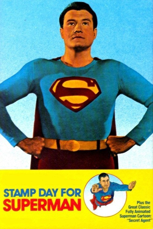 Stamp Day for Superman poster