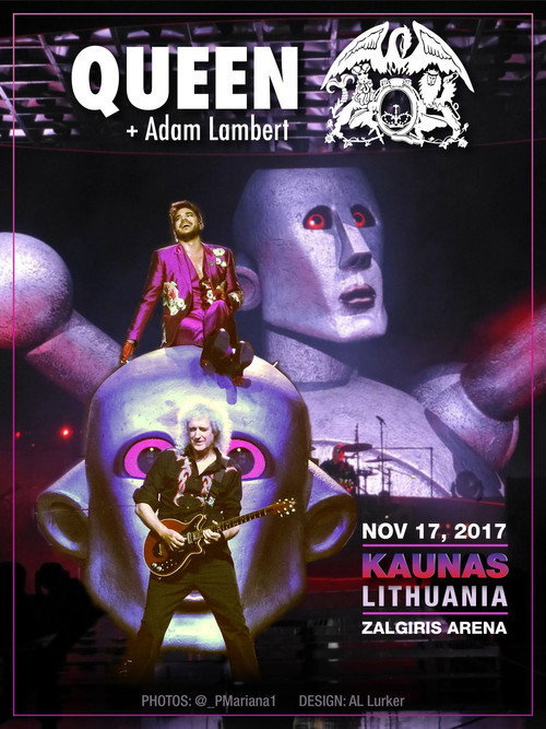 Queen & Adam Lambert - 2017 - Live Kaunas
