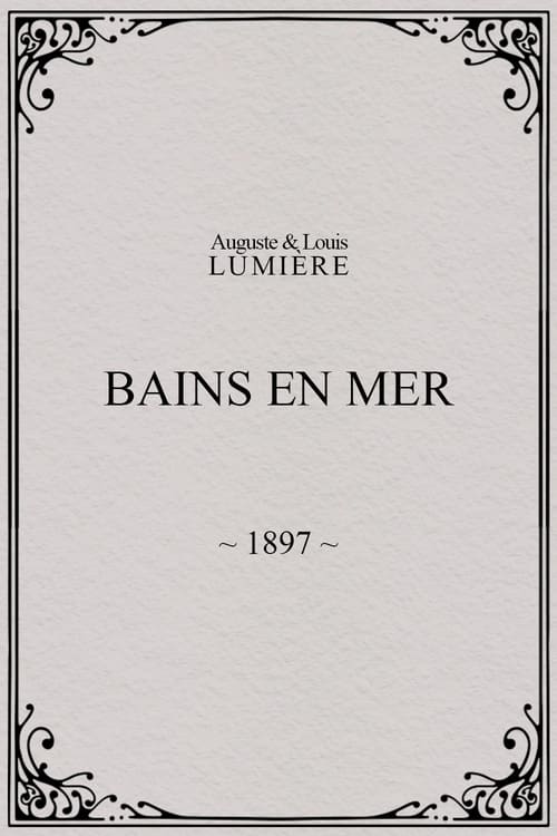 Bains en mer (1897) poster