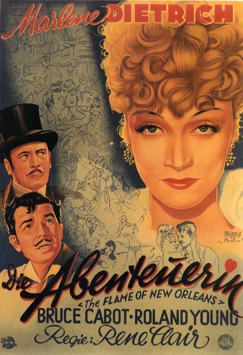 Die Abenteuerin movie poster player