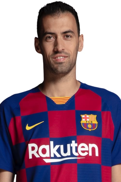 Grootschalige poster van Sergio Busquets