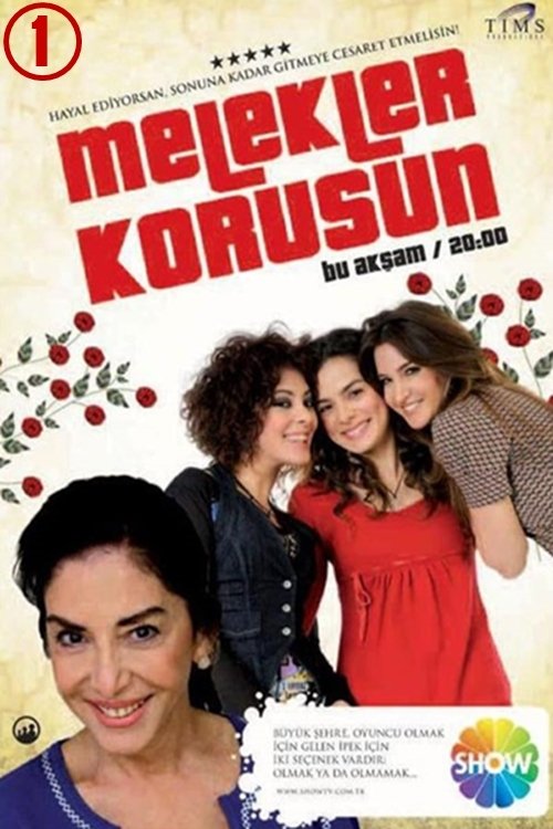 Poster de la Temporada 1 en la serie Melekler Korusun