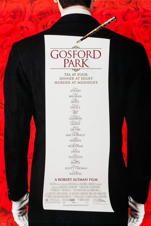 Grootschalige poster van Gosford Park