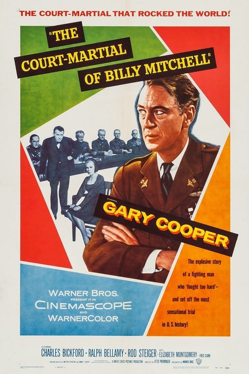 Grootschalige poster van The Court-Martial of Billy Mitchell
