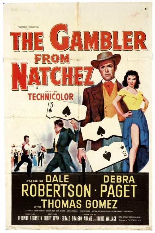 El jugador de Natchez 1954