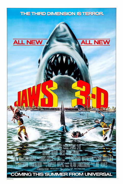Jaws 3-D poster
