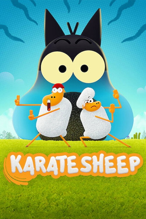 Owca karateka – plakat