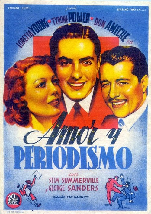 Amor y periodismo poster