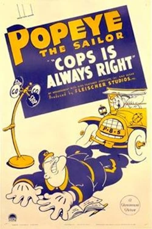 Cops Is Always Right (1938) poster