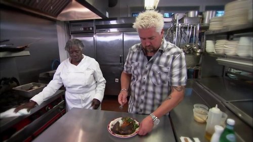 Escena del episodio 9 de la temporada 17 de la serie Diners, Drive-Ins and Dives