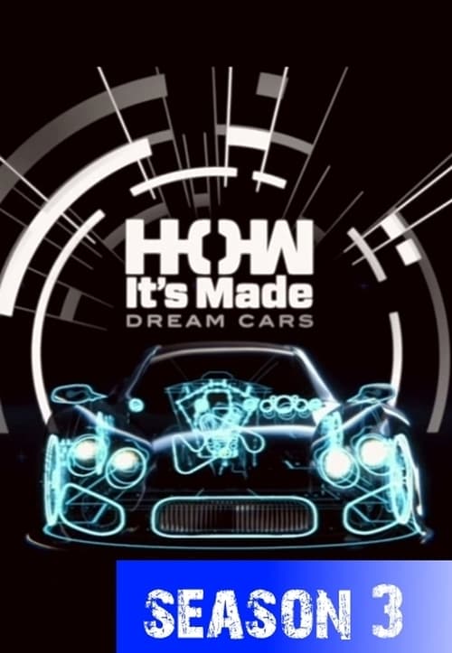 Where to stream How It's Made: Dream Cars Season 3