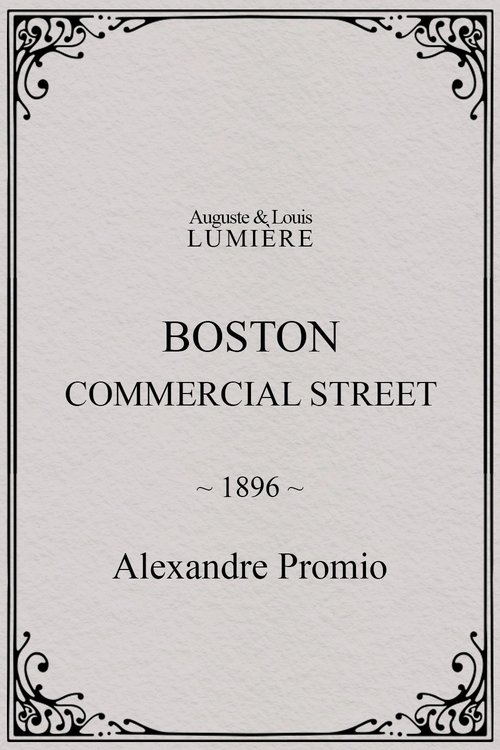 Boston, Commercial Street (1896)