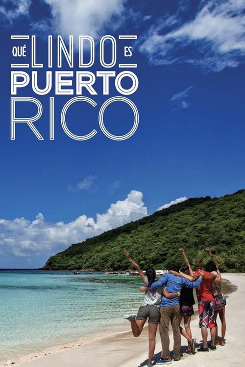 โปสเตอร์ Qué lindo es Puerto Rico