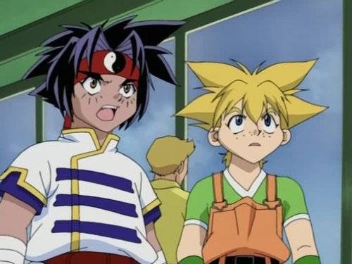 Poster della serie Beyblade