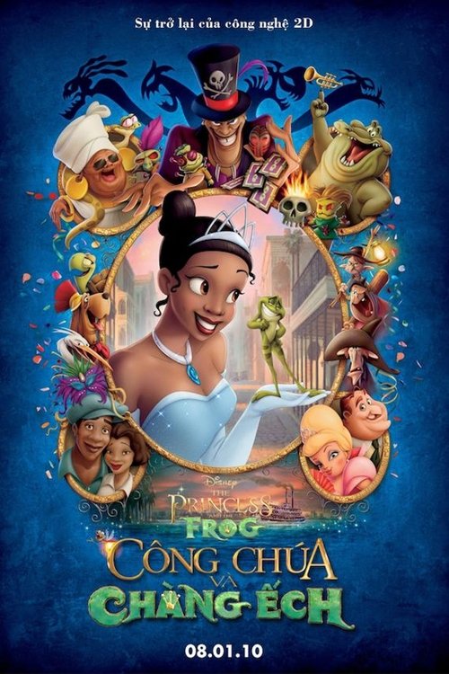 Poster Công Chúa và Chàng Ếch