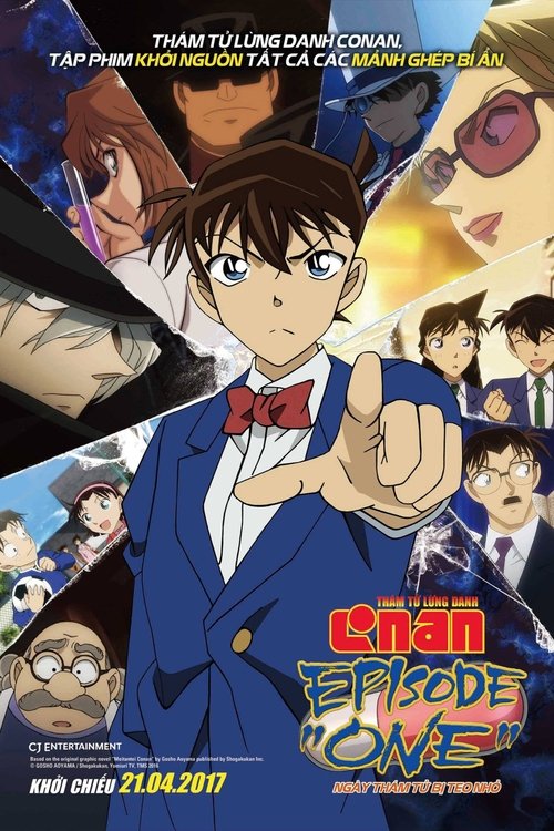 Poster Thám Tử Lừng Danh Conan: Ngày Thám Tử Bị Teo Nhỏ