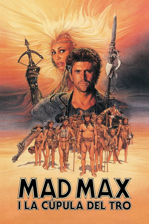 Cartell de Mad Max i la cúpula del tro