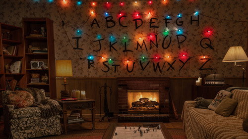 Stranger Things: Fireplace Poster