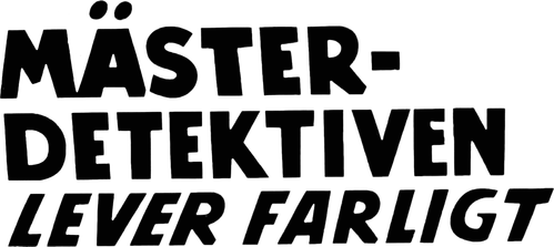 The Master Detective Lives Dangerously logo