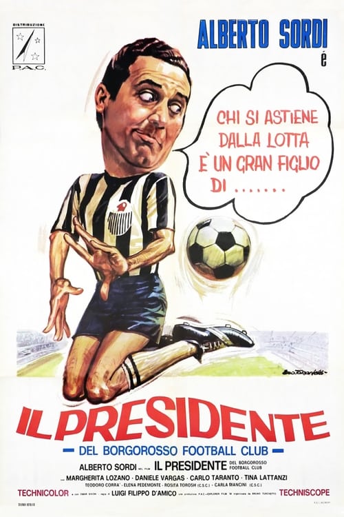 Il presidente del Borgorosso Football Club 1970