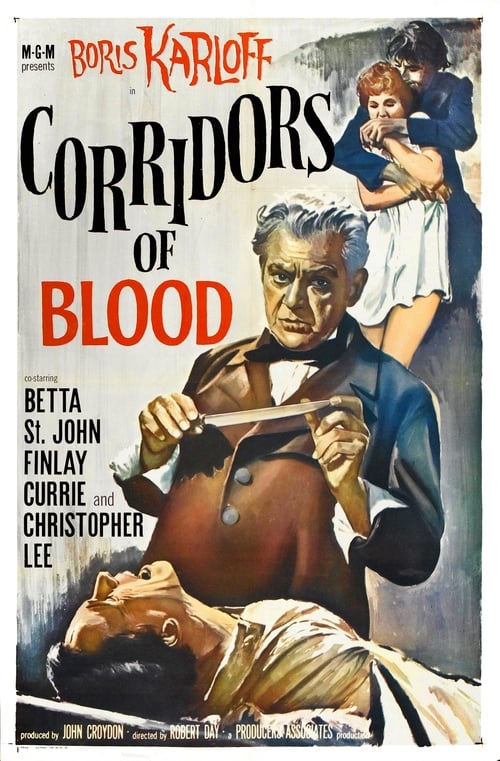 Corridors of Blood (1958) poster