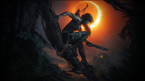 Tomb Raider: Definitive Survivor Trilogy Backdrop Blur
