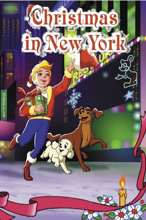 Christmas in New York poster