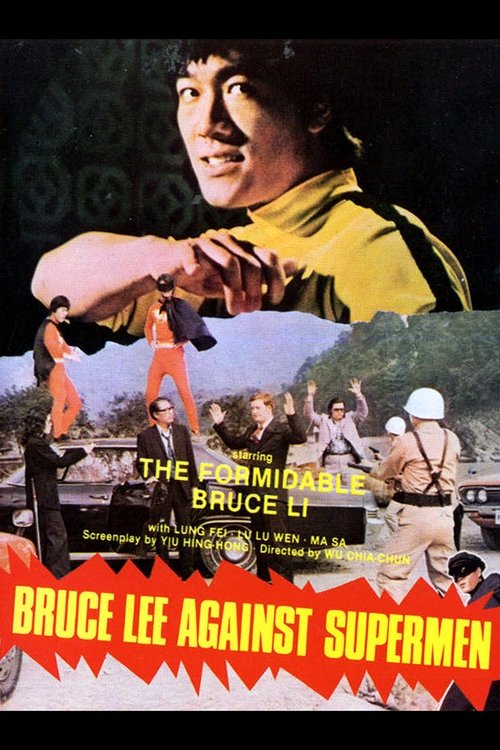 Bruce Lee contro i supermen movie poster player