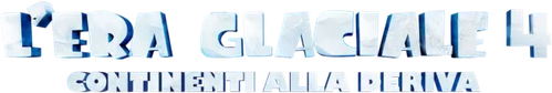 L'era glaciale 4 - Continenti alla deriva official logo