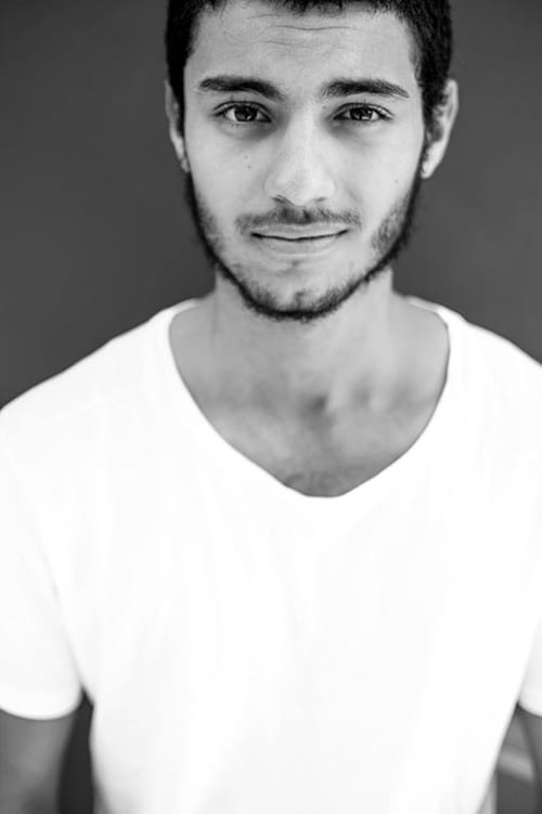 Kép: Mehdi Meskar színész profilképe