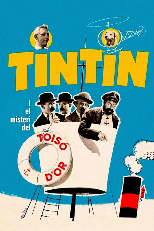 Cartell de Tintín i el misteri del Toisó d'Or
