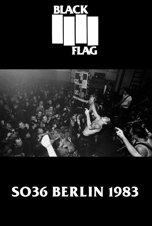 Black Flag Live in Berlin movie poster player