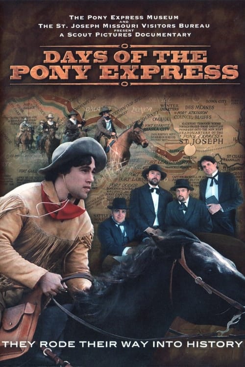 Poster Days of the Pony Express 2008