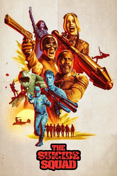 The Suicide Squad movie poster player