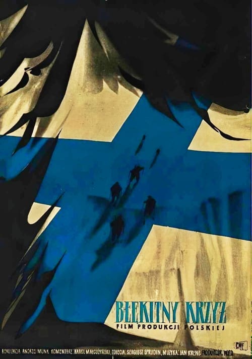 Błękitny krzyż (1955) poster