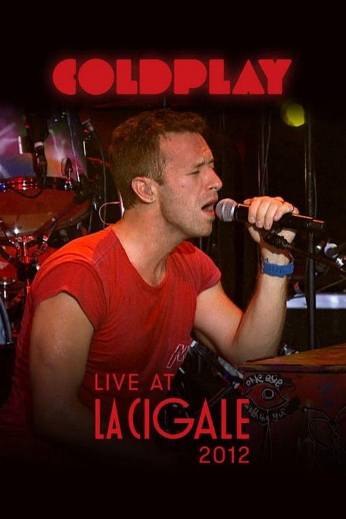 Coldplay à la Cigale movie poster player