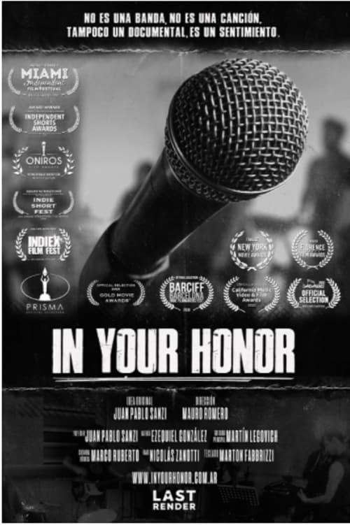In Your Honor poster