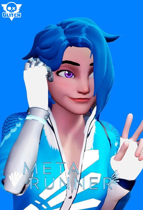Official poster of Meta Runner (2019)